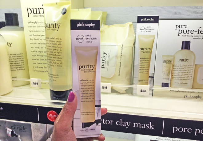 Sephora: $21 Philosophy Purity Pore Extractor Mask (Regularly $35!)