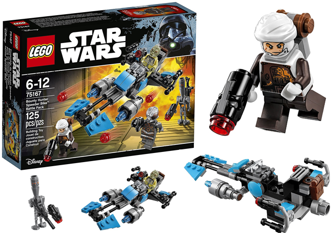 LEGO Star Wars Bounty Hunter Speeder Bike Battle Set Only $11.99 - Regularly $16!