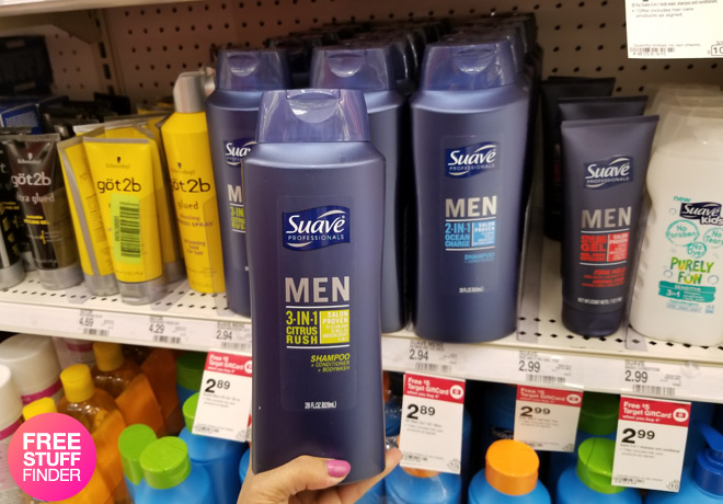 Suave Mens, Kids' & Professionals Hair Care As Low As $0.64 at Target - Reg $3