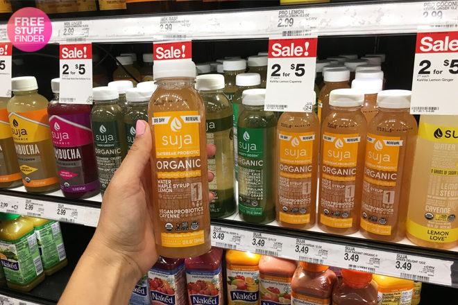 FREE Suja Organic Cold Pressed Juice at Target + $0.20 Moneymaker - Print NOW!