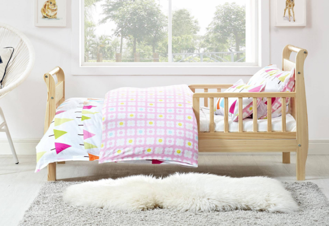 Sleigh Toddler Bed Only $55 + FREE Shipping