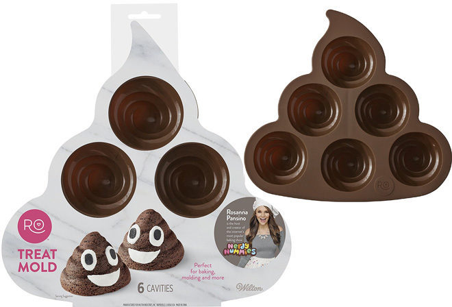 Amazon: Wilton Silicone Poop Swirl Cookie Mold ONLY $4.99 (Best Price Ever!)