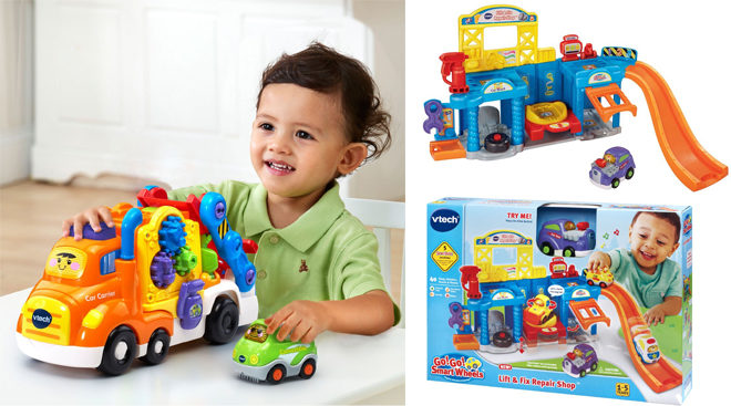 Amazon: VTech Go! Go! Smart Wheels Deluxe Car Carrier Just $9.09 (Reg $20)