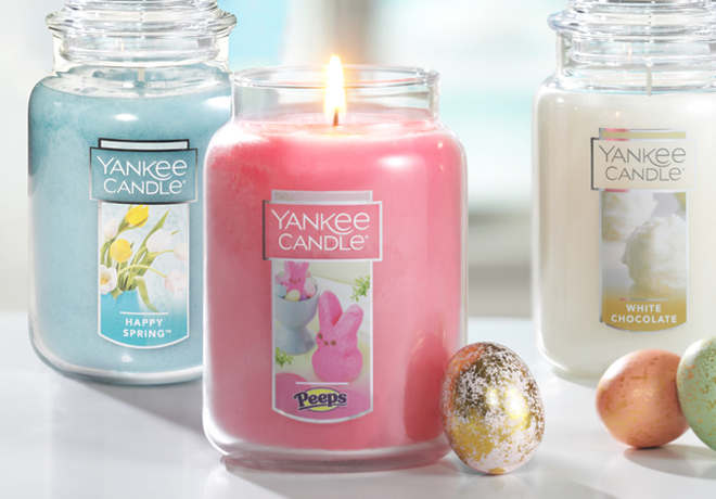 Yankee Candle: Large Jar Easter Yankee Candle JUST $8 - Regularly $28 (3 Scents)