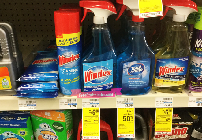 Windex Cleaner, Glade Candles & Ziploc Storage Bags as low as $1.25 Each at CVS