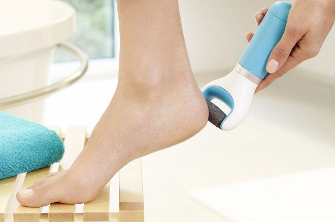 Amope Pedi Perfect Electric Foot File for ONLY $24.99 (with 3 Bonus Refills) - Reg $42!