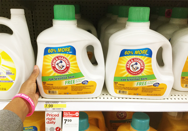 *HOT* Arm & Hammer Laundry Detergent for ONLY $4.29 (Regularly $8) at Target