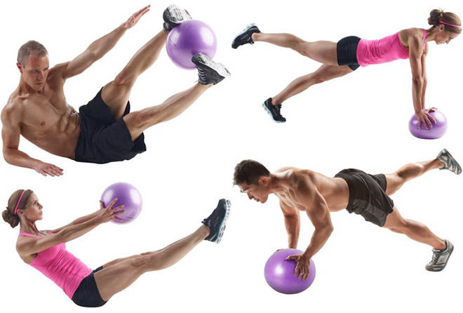 Gold's Gym Anti-Burst Core Ball JUST $5.49 + FREE Pickup at Walmart (Regularly $12)