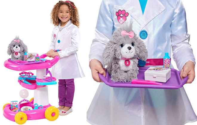 Barbie Just Play Pet Care Cart for Just $16.85 (Regularly $30) - Includes 15 Accessories!