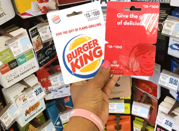 *HOT* Wendy’s or Burger King Gift Card ONLY $20 (Reg $25) - STOCK UP