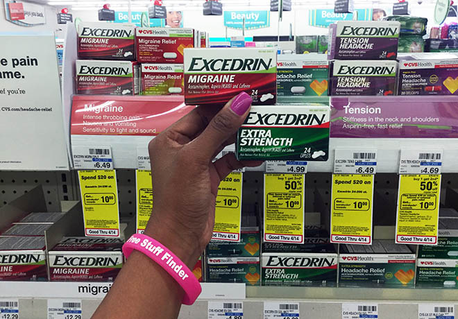 Excedrin Migraine Pain Reliever Caplets for Just $1.99 at CVS (Regularly $6.49)