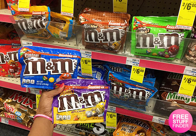 M&M's Chocolate Candies Just $1.50 at CVS (Regularly $4.39) - Stock Up Now!