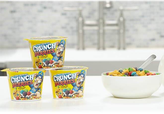 Cap’n Crunch Berries Cereal 12 Cups for JUST $7.19 + FREE Shipping at Amazon