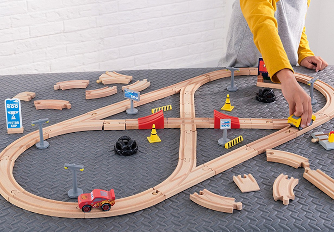Amazon: Disney Cars 3 Wooden Racetrack, Just $24.18 + FREE Shipping (Reg $50)