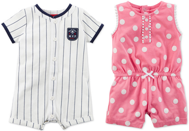 65% Off Carter's Baby Apparel at Macy's - Starting at JUST $2.80!