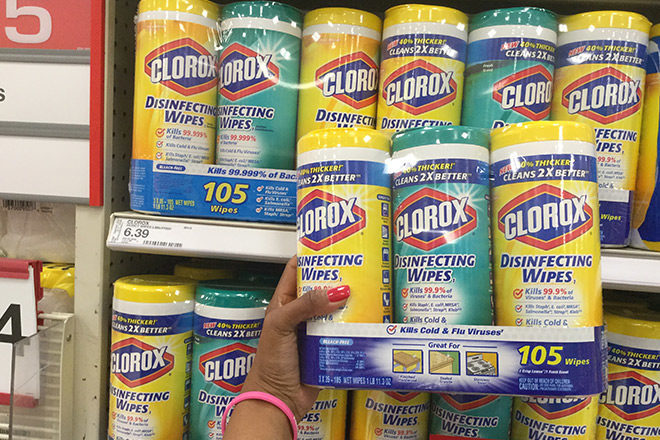 Clorox Wipes 3-Pack for Only $4.62 at Target (Regularly $6.39)- That's $1.54 per Canister