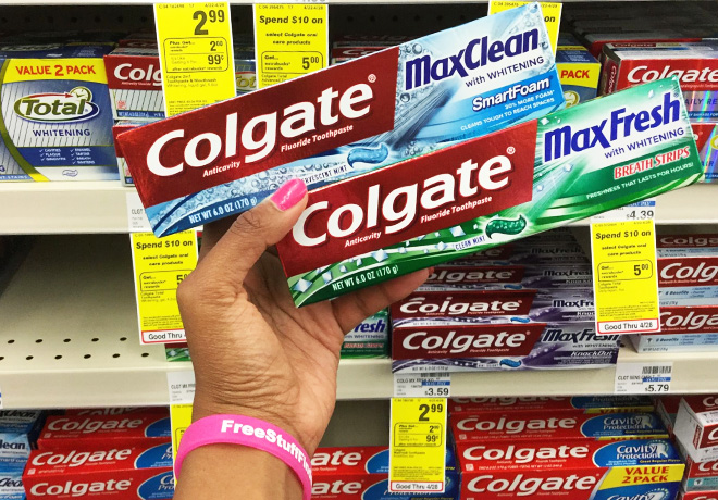 Colgate Max Toothpaste, Just 49¢ Per Tube at CVS - Regularly $3.59!