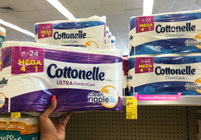 Cottonelle Ultra Bath Tissue ONLY 71¢ Per Mega Roll at Walgreens (Regularly $10)