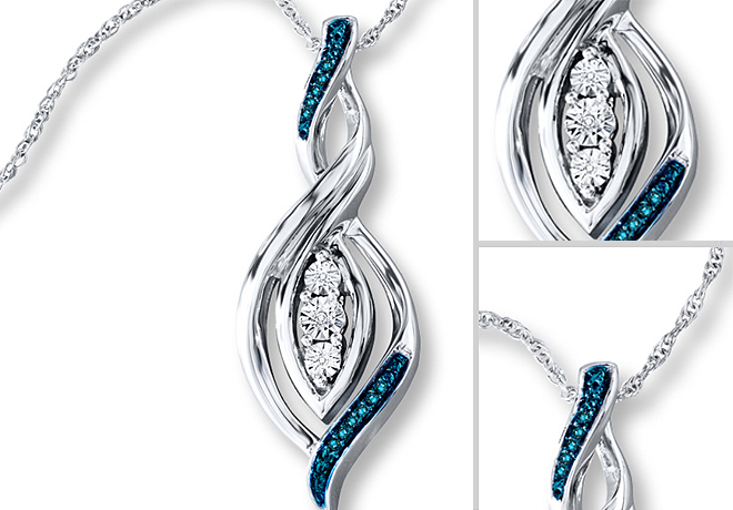 Diamond and Sterling Silver Pendant for ONLY $29.99 (Regularly $80) + FREE Shipping