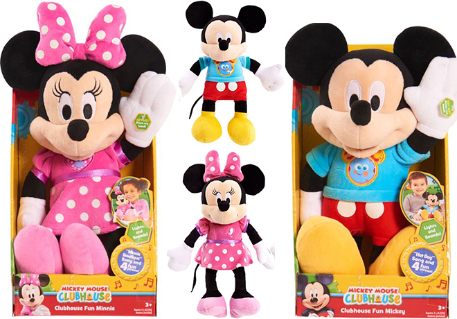Kohl’s: Disney Clubhouse Fun Talking Plush Toys Just $13.76 (Reg $30)