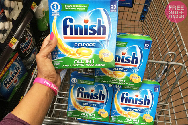 FREE Finish Dishwasher Detergent Gelpacs + FREE Pickup (New TCB Members ONLY!)