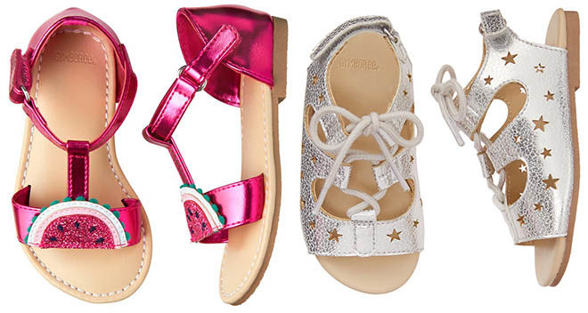 Girls & Boys Sandals ONLY $15 at Gymboree + FREE Shipping (Reg $32) - Today Only!