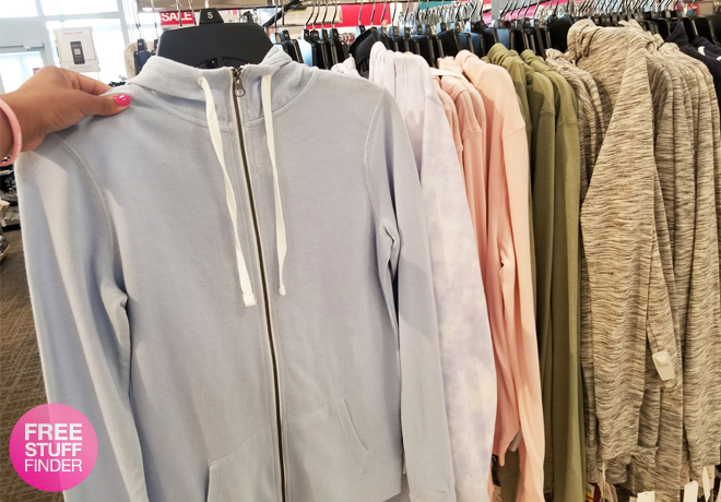 Kohl's: Juniors' Zip Up Hoodie, ONLY $7.47 + FREE Shipping (Regularly $26)