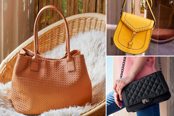 First Designer Purse Just $9.99 ($50 Value) - Totes, Crossbody, Clutches & Backpacks
