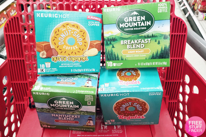 Green Mountain K-Cups for JUST $6.74 at Target (Regularly $11) - Only 37¢ Per K-Cup!