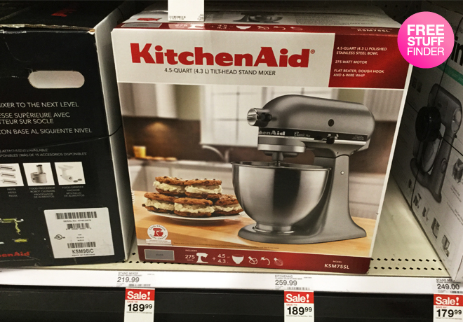 KitchenAid Classic Plus 4.5-Qt. Stand Mixer Just $189.99 at Target (Regularly $260)