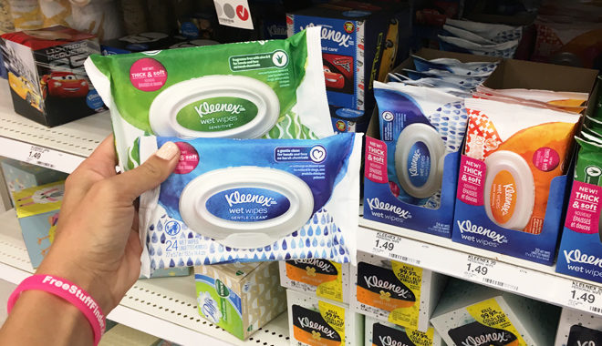 50¢ Kleenex Wet Wipes at Walgreens (Reg $2)