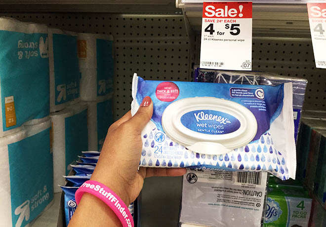 Kleenex Wet Wipes for ONLY 25¢ at Target (Regularly $1.49) - Stock Up Now!