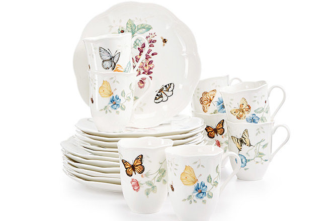 Lenox Butterfly Meadow Dinnerware Set for Only $79.99 + FREE Pickup (Reg $390)