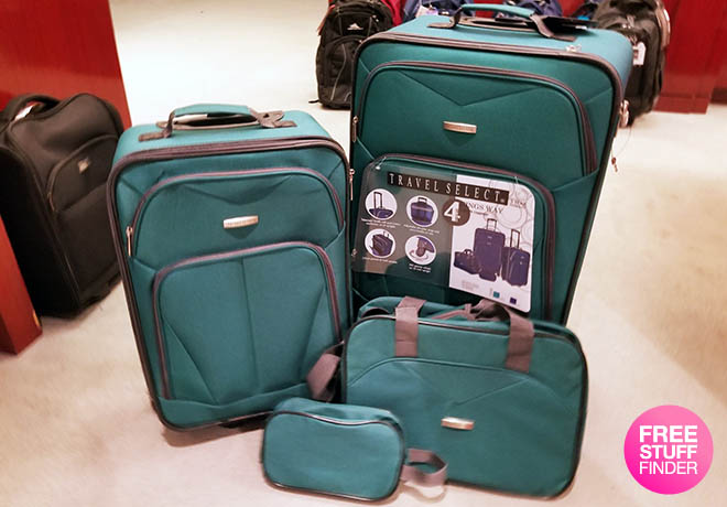 Travel Select Kingsway 4-Piece Luggage Set JUST $47.99 at Macy's (Regularly $160)