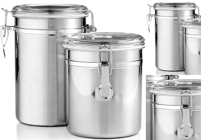 Macy's: Martha Stewart Canister Set 2-Pack Only $7.99 (Reg $17) - $3.99 Per Canister!