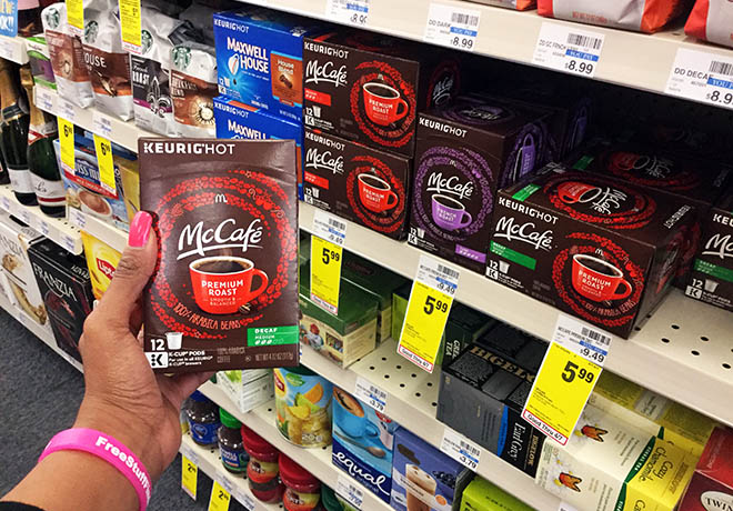 McCafe K-Cups 12-Count Just $4.99 at CVS (Regularly $9.49) - Only 41¢ per K-Cup!