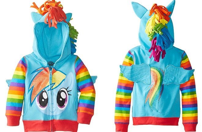 Amazon: My Little Pony Rainbow Dash Hoodie Only $17 (Regularly $40)