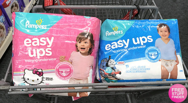 Huggies & Pampers Boxed Training Pants Only $14.99 Each - Just Use Your Phone!