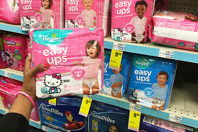 Pampers Easy Ups Training Underwear for Only $4.99 at CVS (Regularly $12.49)