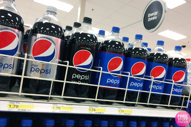 Pepsi 2 Liter Soda Bottles for Only $1.16 at Target (Reg $1.79) - Simply Use Your Phone!