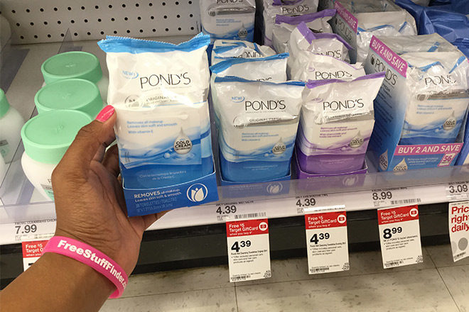 Pond’s Cleansing Towelettes Only $1.30 at Target (Regularly $4.39)