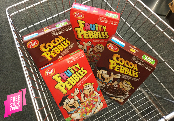 Post Pebbles Cereal, ONLY 94¢ Each at CVS (Regularly $4.39) - Print Now!