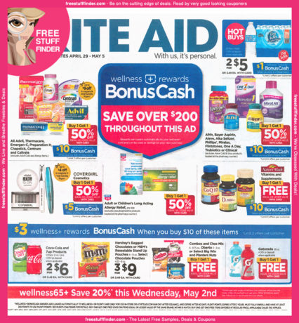 *HOT* Rite Aid Ad Preview (Week 4/29 – 5/5)