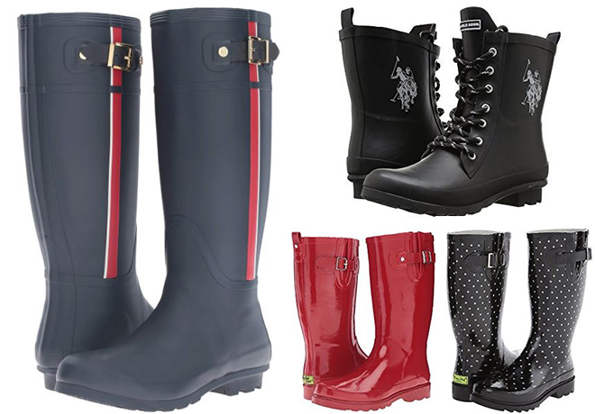 6PM: Up to 70% Off Rain Boots (Hunter, Michael Kors, U.S. POLO)