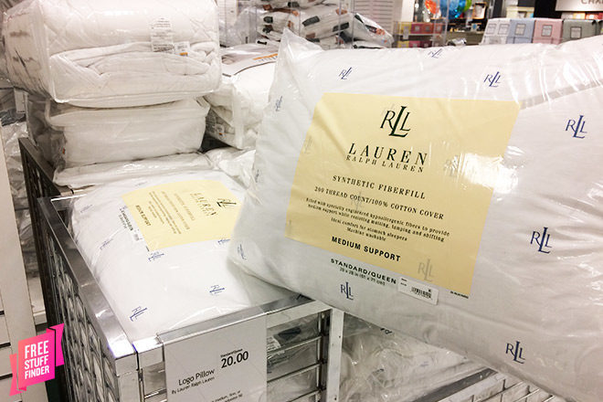 Ralph Lauren Logo Pillows ONLY $5.99 (Regularly $20) at Macy's + FREE Pickup