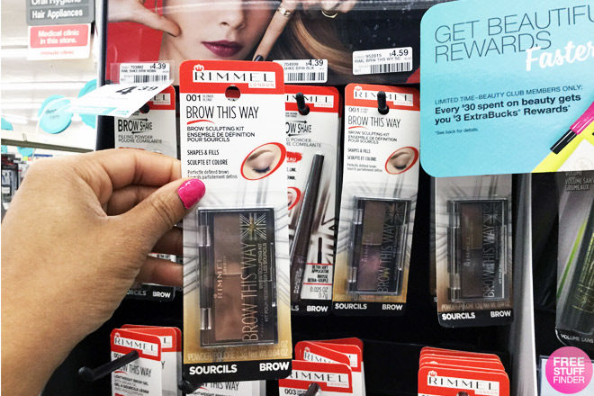 THREE FREE Rimmel Brow Sculpting Kit at CVS + $1.23 Moneymaker (Print Now!)