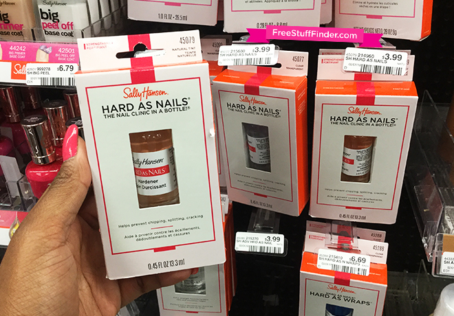 *HOT* FREE Sally Hansen Nail Hardener at CVS + Up to $3.03 Moneymaker