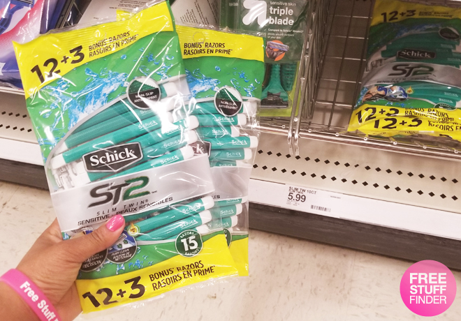 Schick Razors, Only $1.99 at Target (Reg $6)