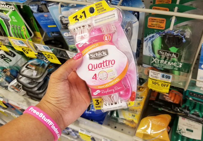 *HOT* Schick Disposable Razors ONLY $1.99 at CVS (Regularly $10)