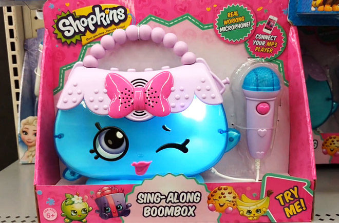 *HOT* Shopkins Sing Along Boombox for ONLY $5.97 + FREE Pickup (Regularly $23)